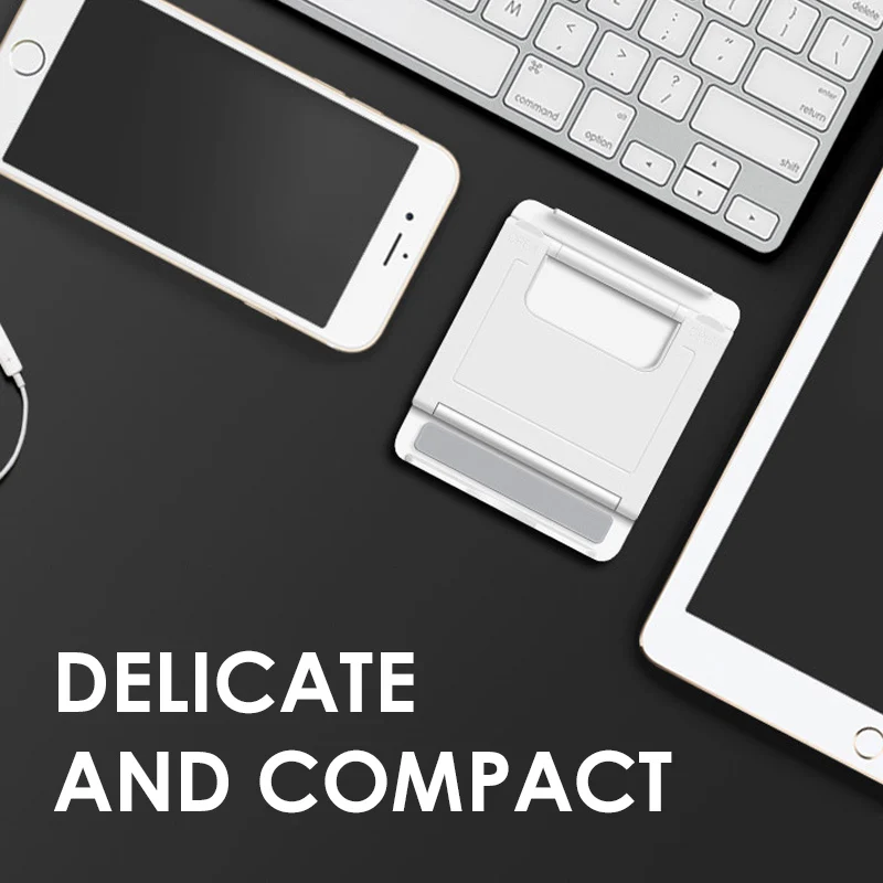 Универсальная Складная Настольная поддержка сотового телефона пластиковая