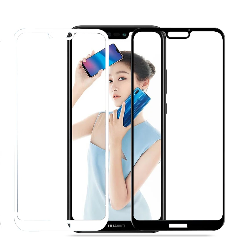 Полное покрытие класса для Honor 9 Lite Защитная пленка экрана закаленное стекло Huawei