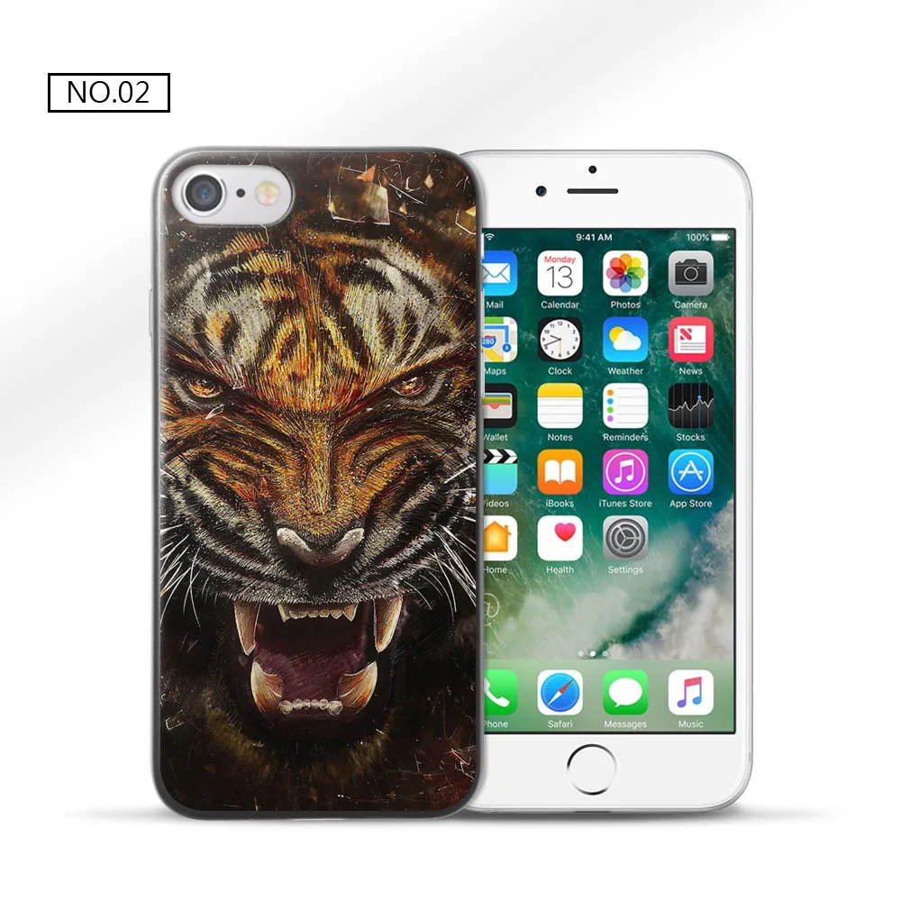 Для Apple iPhone 7 8 Plus Black Series TPU крышка для Coque корпус Новые поступления Fundas iphone чехол |