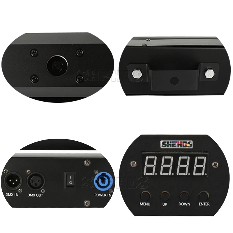8 глаз движущаяся головка 8x300 мВт красный лазер DMX512 сценический эффект Освещение хорошо подходит для DJ дискотеки танцпол ночной клуб и бар