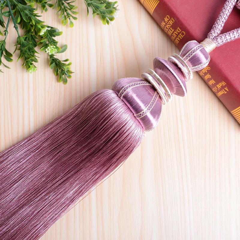 2 шт. подвесные канаты для штор с кисточками и бахромой Аксессуары декоративные