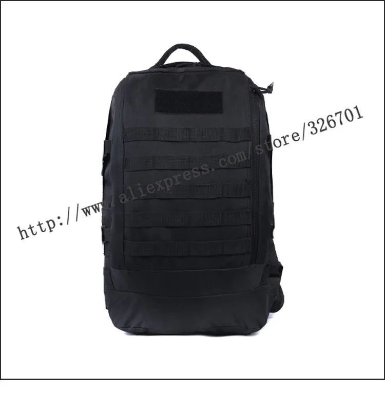 Black CS охотничий Molle Camel пакет штурмовой тактический рюкзак военный спортивный походный рюкзак уличный армейский Камуфляжный ранец большой емкости - Цвет: Black