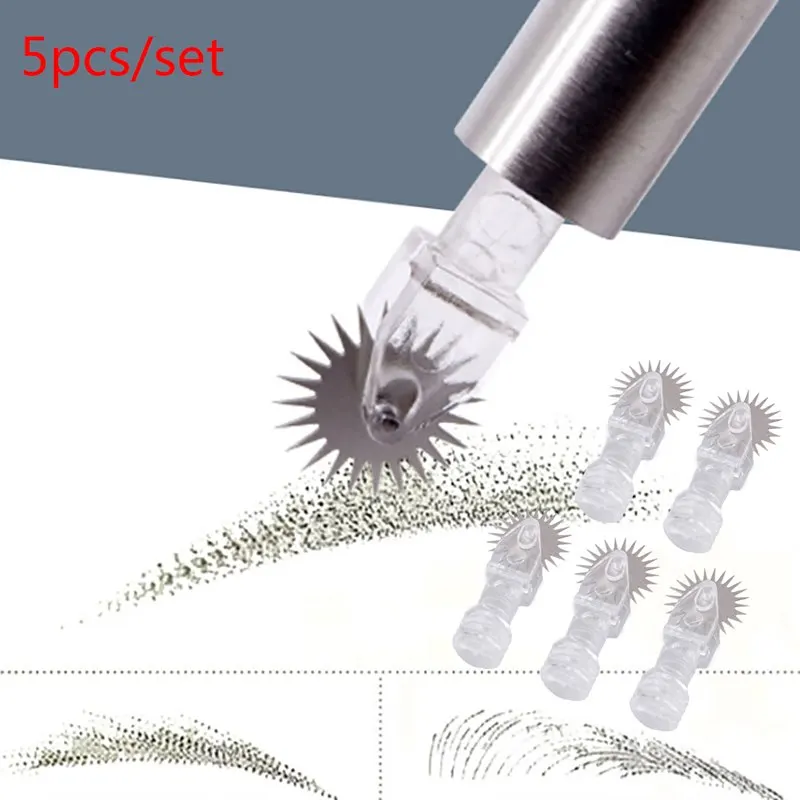 Одноразовые роликовые Micro blading иглы татуировки бровей противотуманные