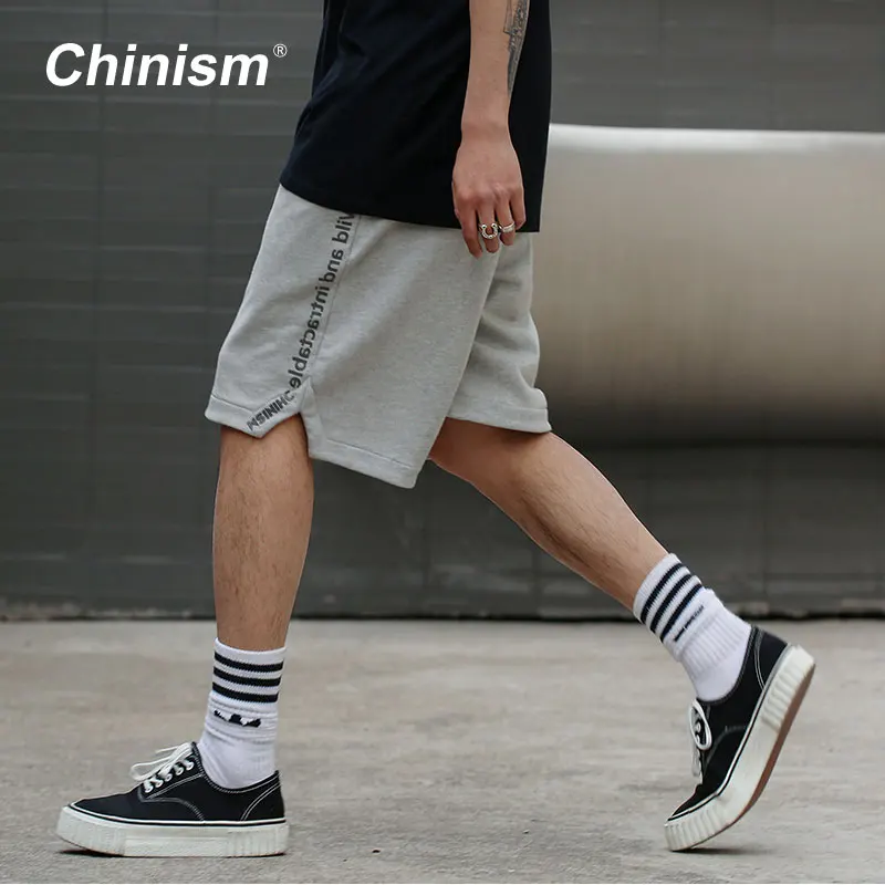 Мужские шорты-джоггеры CHINISM Свободные повседневные шорты до колена в уличном