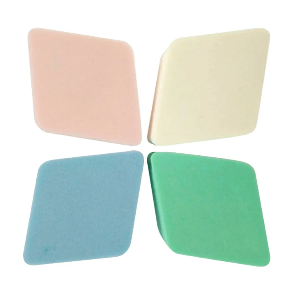 4 шт. модный бренд гладкая основа для макияжа губка красоты удобные алмазные