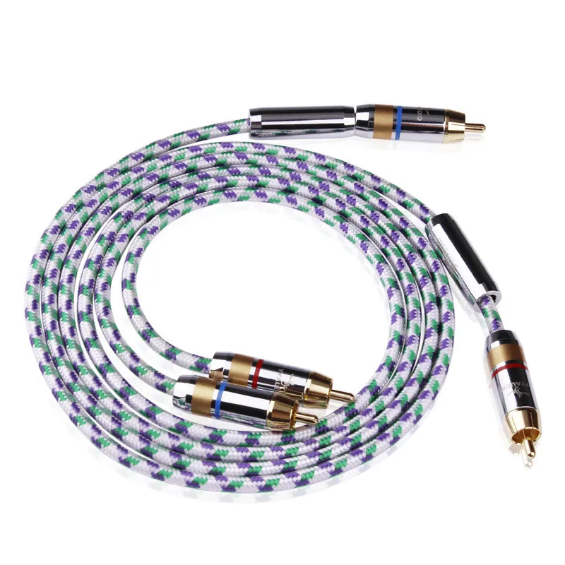 Кабель RCA высококачественный аудио и видеокабель штырь для домашнего кинотеатра