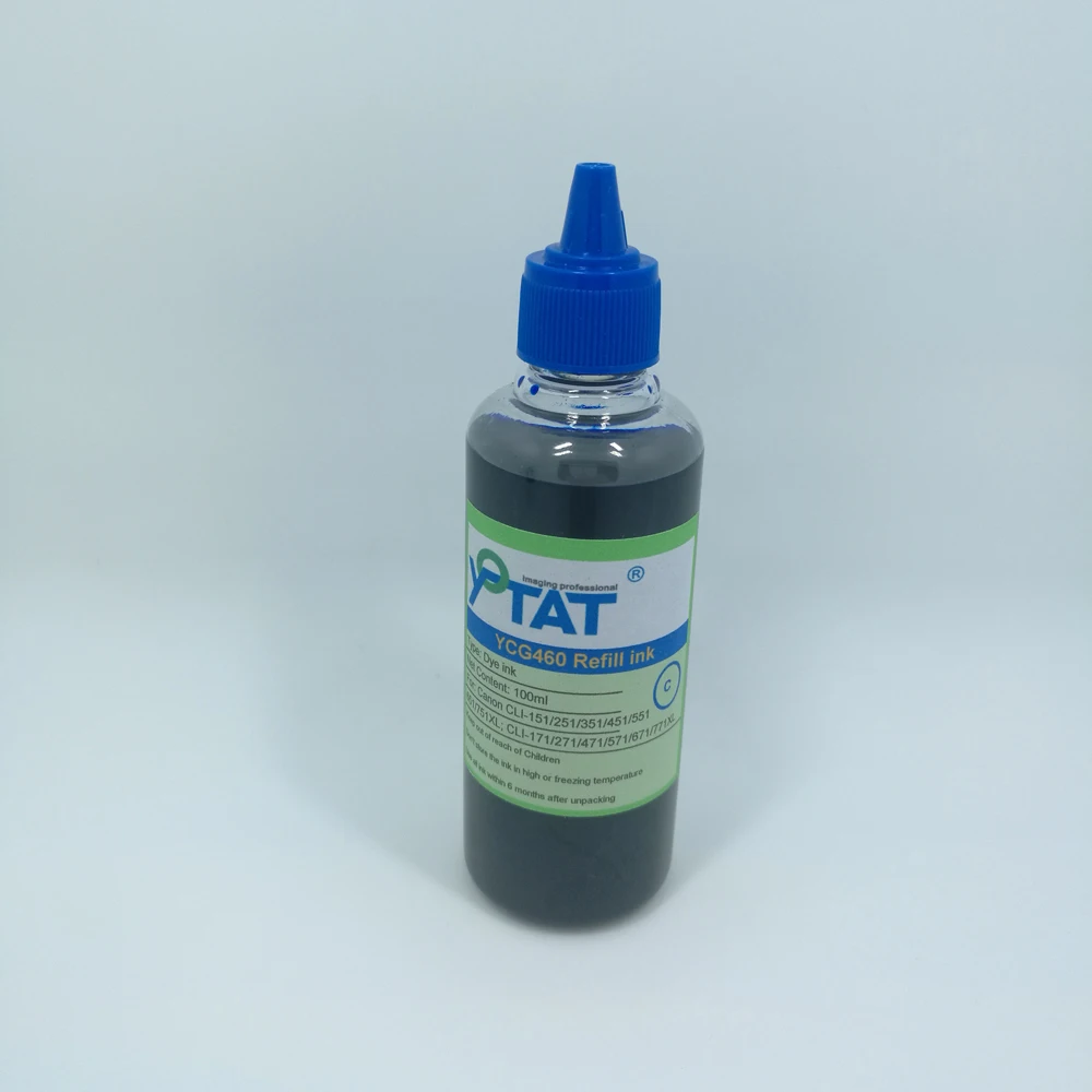 YOTAT 100 мл краситель чернила для Canon PGI-450 PGI-550 PGI-650 PGI-470 PGI-570 PGI-670 CLI-451 CLI-551 CLI-651 CLI-471 CLI-571