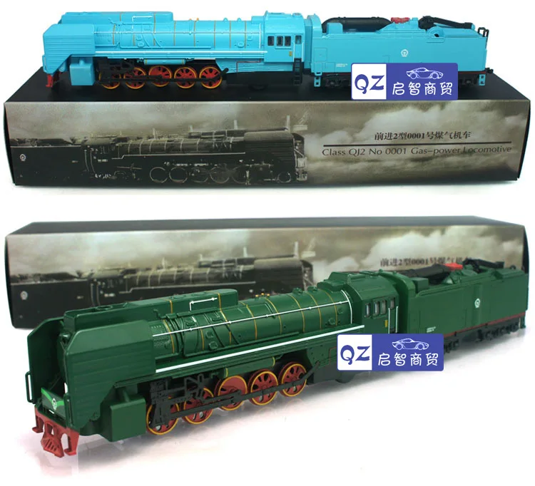 Винтажная модель парового локомотива shenghui со звуком и светом 1: 87 бесплатная