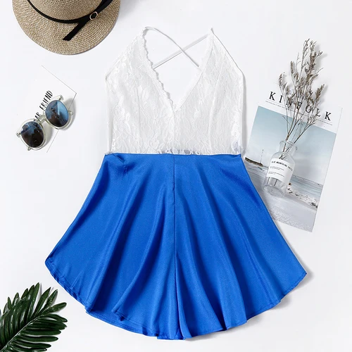 Summer Sexy Beach Off Shoulder Short Jumpsuit Female Elegant Backless Boho Playsuit Women Fashion Casual Wide Leg Party Romper | Женская