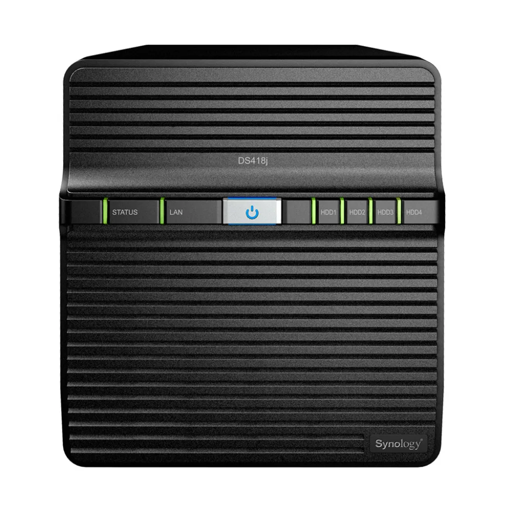Дисковая станция NAS Synology DS420J с 4 отсеками бесдисковый nas сервер nfs облачное