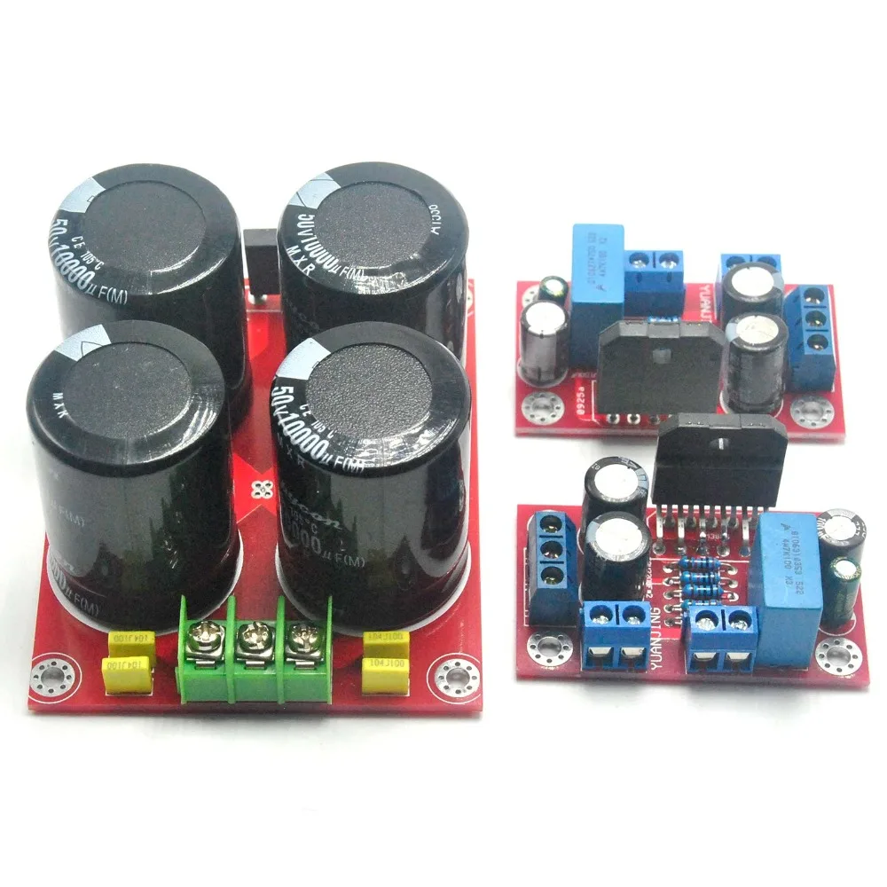 3 шт. всего HIFI LM3886(1+ 2) 68 Вт+ 68 Вт стерео усилитель плата 28V-0-28V YJ00190