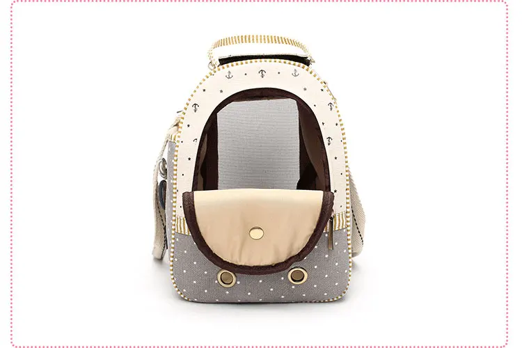 Роскошная сумка переноска для домашних животных кошек маленьких собак якорей