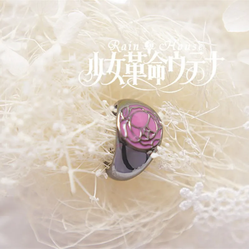 Революционная девушка Utena Tenjo драгоценный камень Косплей Аниме кольцо значок