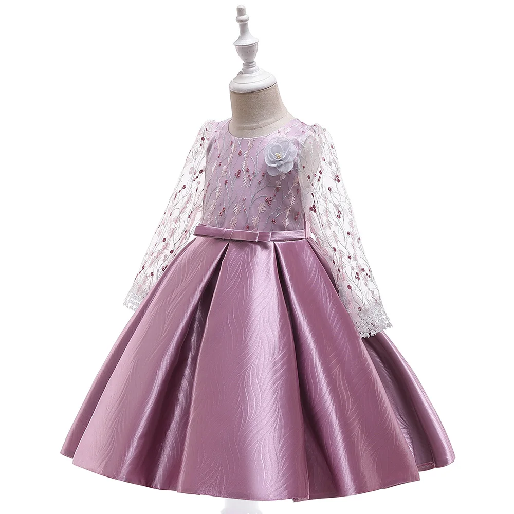 Vestidos/платье с цветочным узором для девочек на свадьбу и вечеринку; Летние Детские платья для девочек; элегантное платье принцессы; одежда для детей