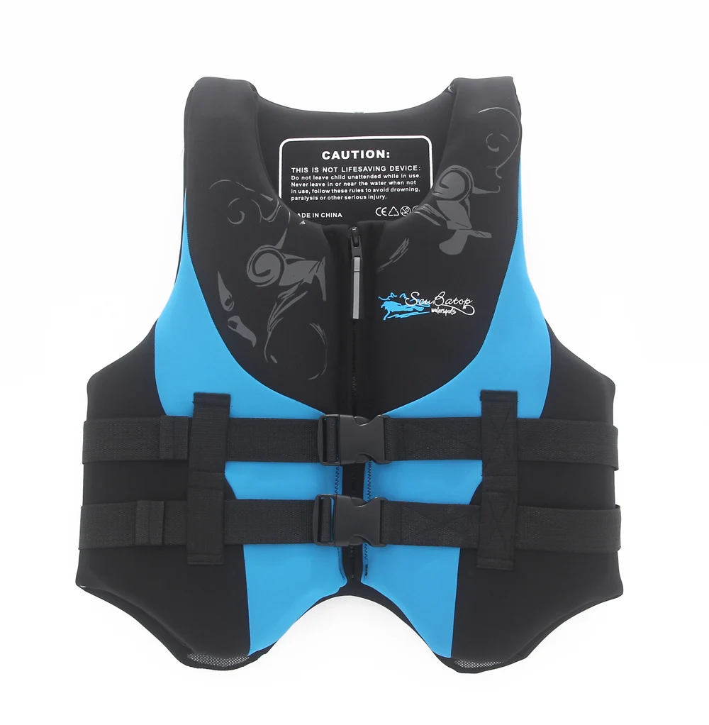 Универсальный неопреновый спасательный жилет для взрослых плавания лодок