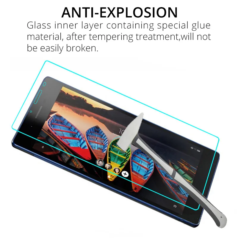 Защитная пленка из закаленного стекла Tab 3 7 для Lenovo 7|Защитные экраны планшеов| |