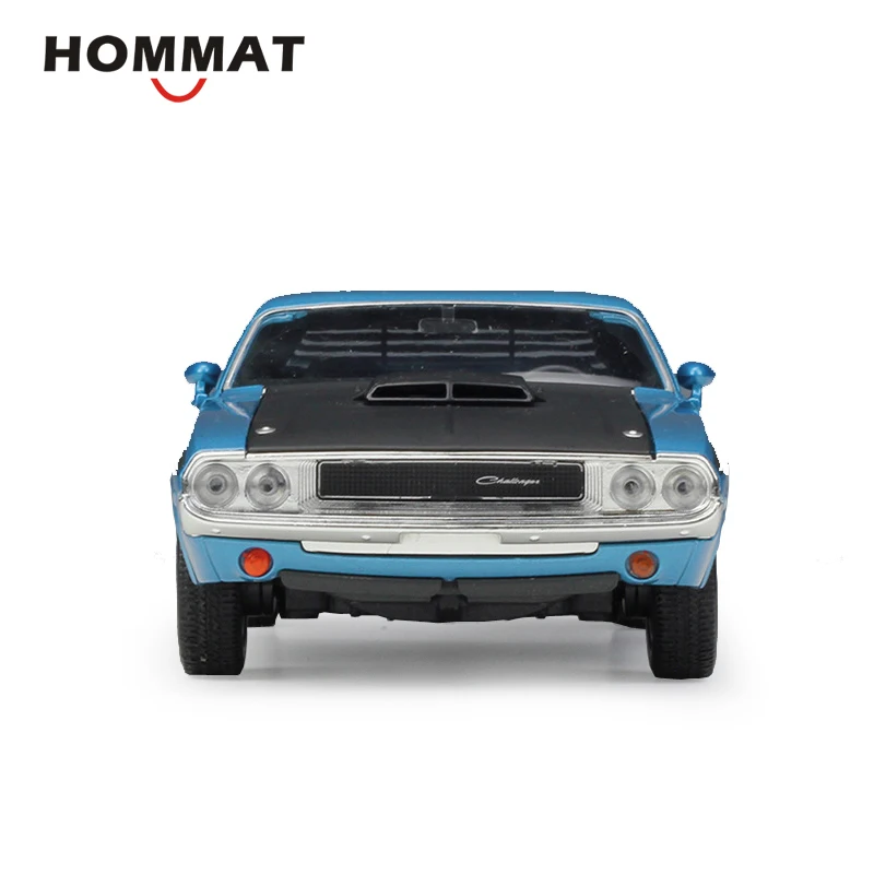HOMMAT Simulation Welly 1:24 Scale 1970 Dodge Challenger T \ A Модель из мускулистого сплава Игрушечная