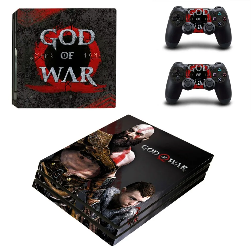 Наклейка God Of War s Skin для Playstation 4 PS4 PRO контроллер виниловые наклейки защитная
