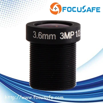 Focusafe хит продаж 3 мегапикселя 6 мм M12 объектив для платы Мп CCTV 95 градусов 1/2. 5 &quot3MP HD