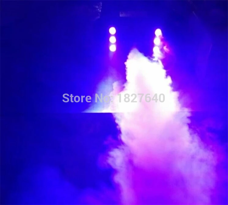 Высокая мощность 900 Вт RGB беспроводной пульт дистанционного управления тумана
