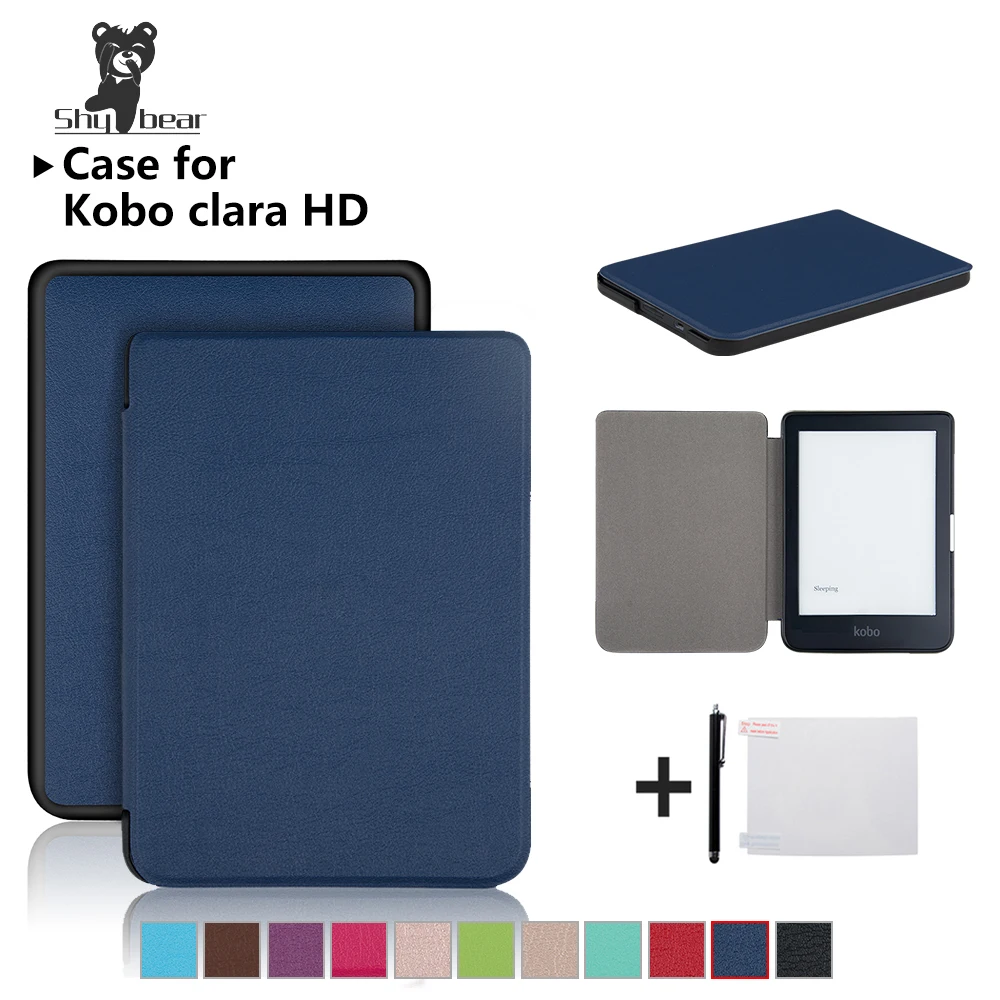 Магнитный чехол для Kobo Clara HD 6 дюймов искусственная кожа Ereader умный N249