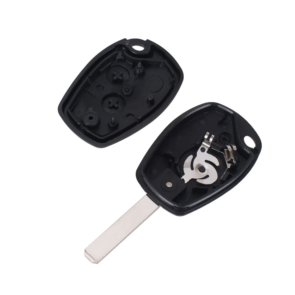 DANDKEY 2 чехол для ключей с кнопками Renault Duster Modus Clio 3 Twingo DACIA Logan Sandero Fob ЗАМЕНА режущим