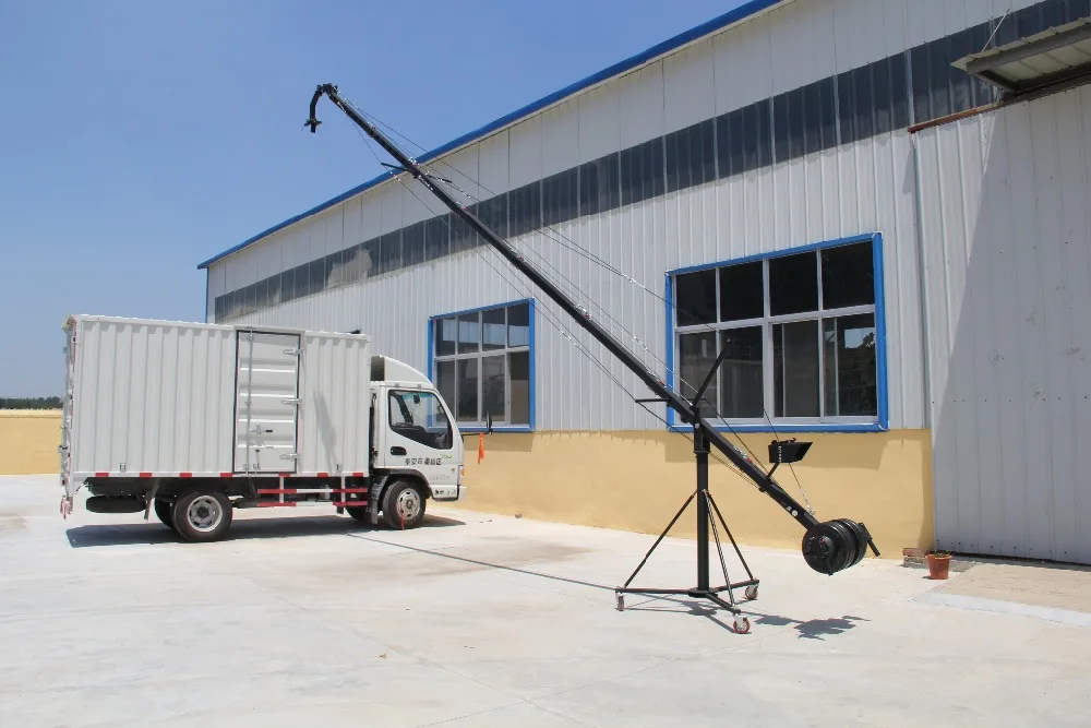 Восьмиугольный 8 м консольный кран Jimmy с пультом дистанционного управления 2 оси