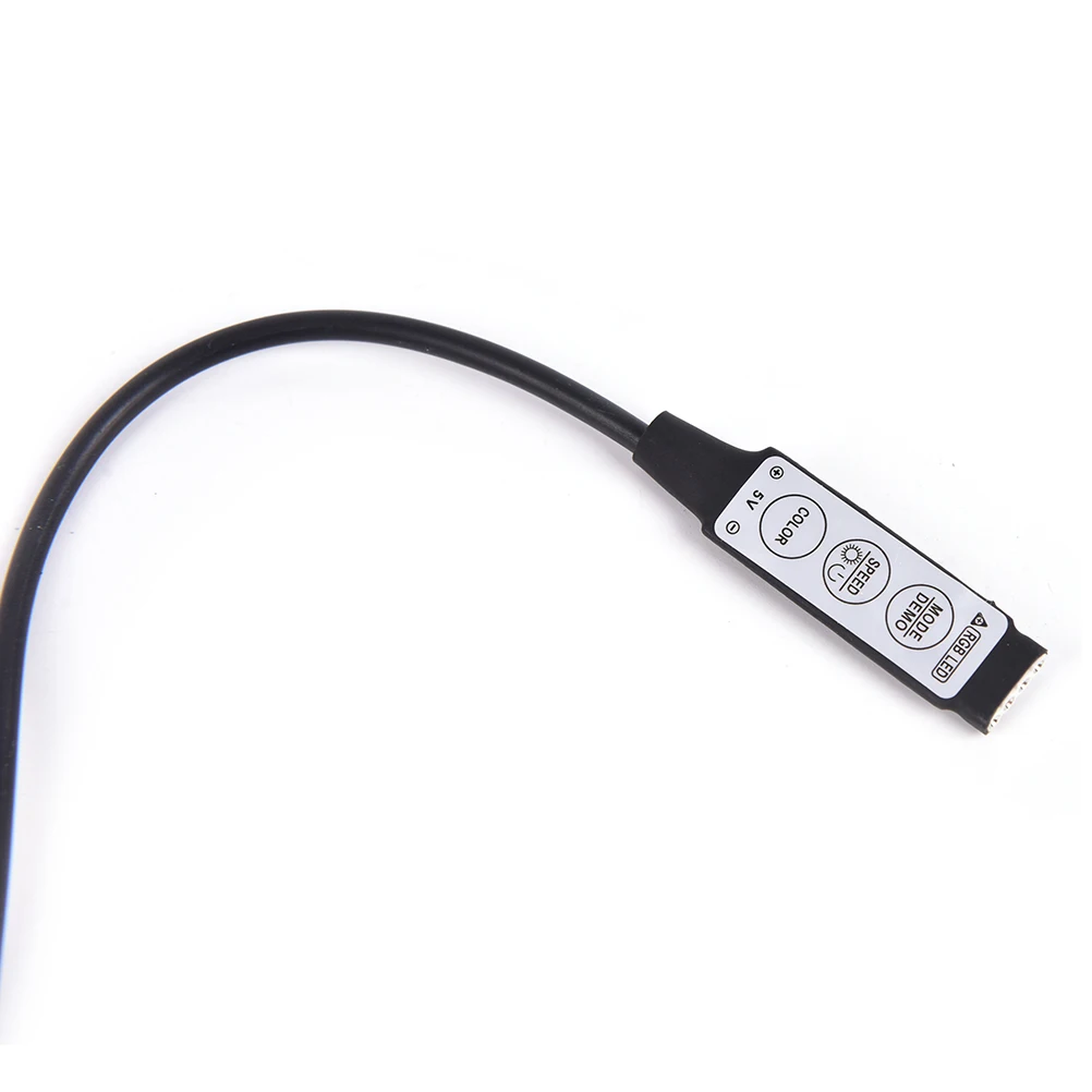 USB RGB контроллер DC5V выключатели со светодиодным индикатором с 3 ключа 4 Pin