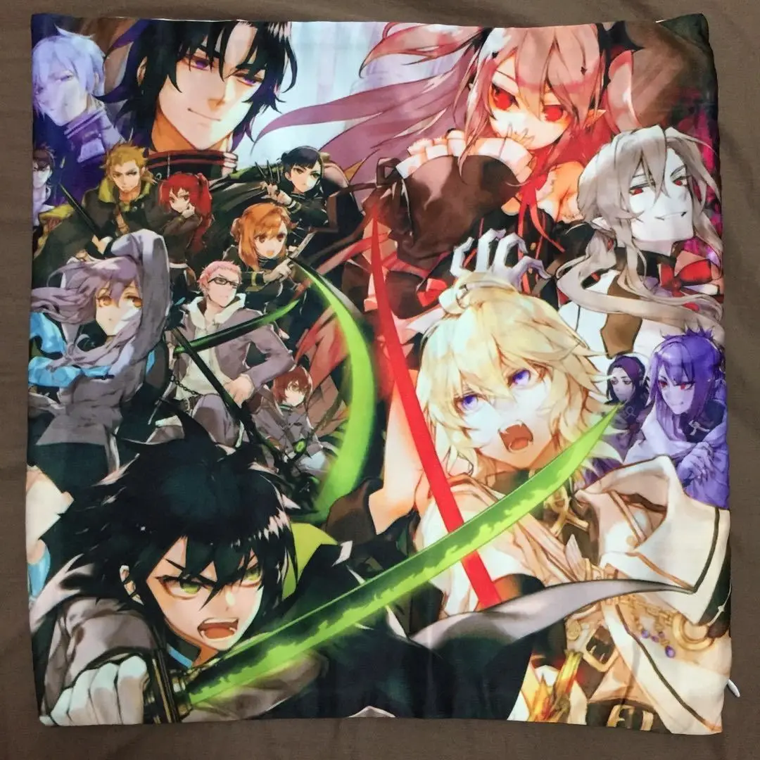 Seraph of the End аниме двухсторонняя подушка чехол s обнимающая Подушка Чехол Otaku