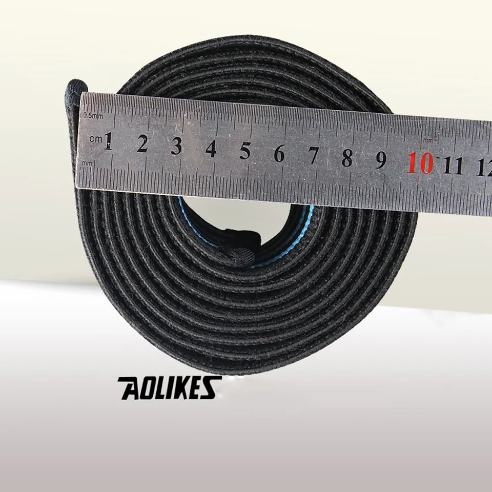AOLIKES 1 шт. 180*8 см Вес подъема эластичный коленный бандаж для ног сжатия носки