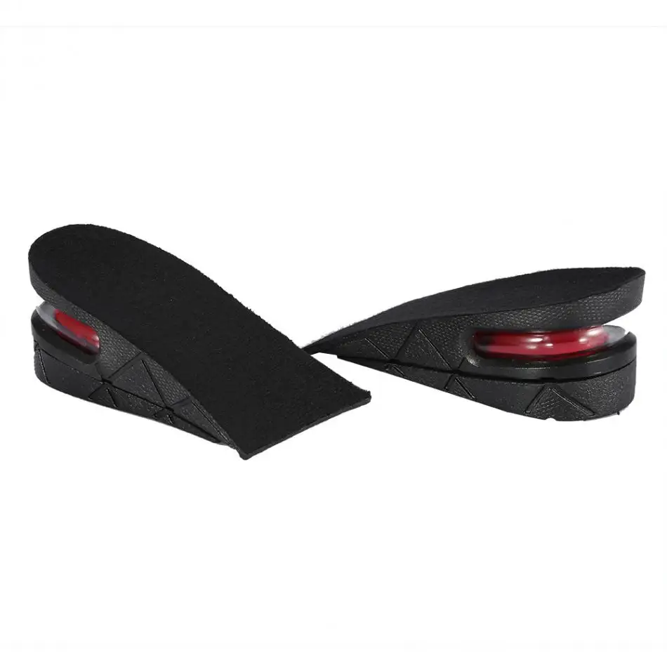 1Pair PVC Men Women Half Lift Height Increase Insoles Foot Pad 5cm Invisible Shoes Heel Taller Pads Shoe Insert | Красота и здоровье