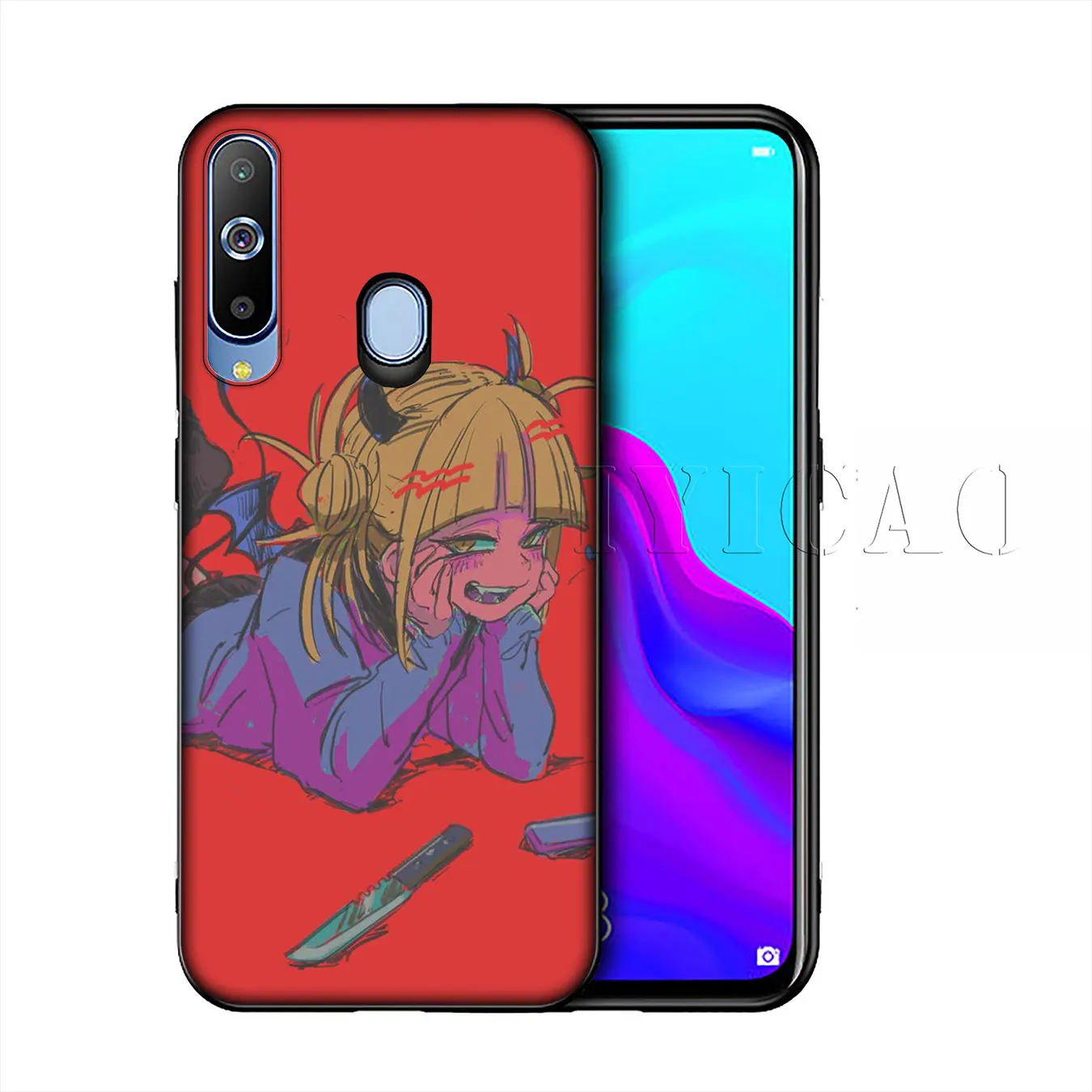 Iyicao My hero Академия химико Тога силиконовый мягкий чехол для samsung Galaxy A10 A30 A40 A50 A70 M10