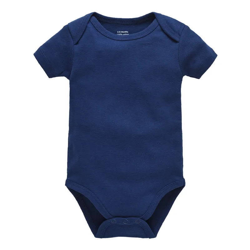 7PCS Summer Baby Bodysuit for Girls Boys Short Sleeve Cotton Infant Jumpsuit 0-24M Infantil Bebe Clothes Unisex Toddler | Мать и ребенок