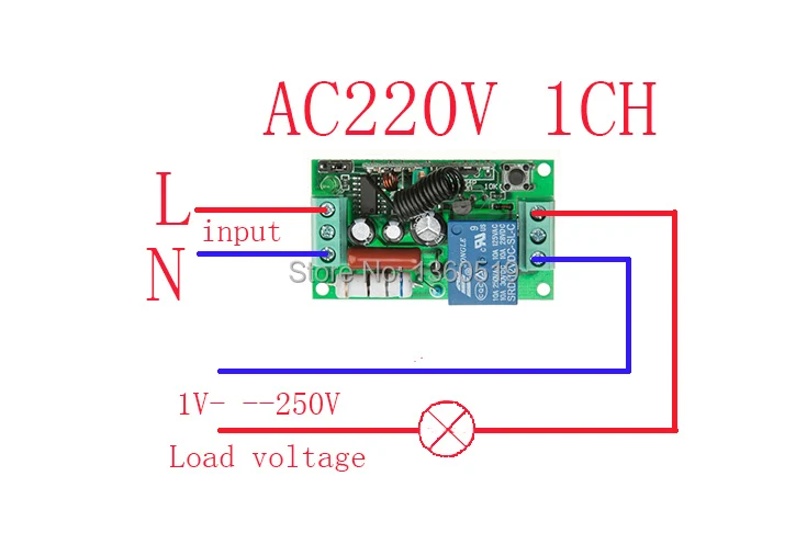 Новинка 2015 релейный переключатель беспроводного дистанционного управления