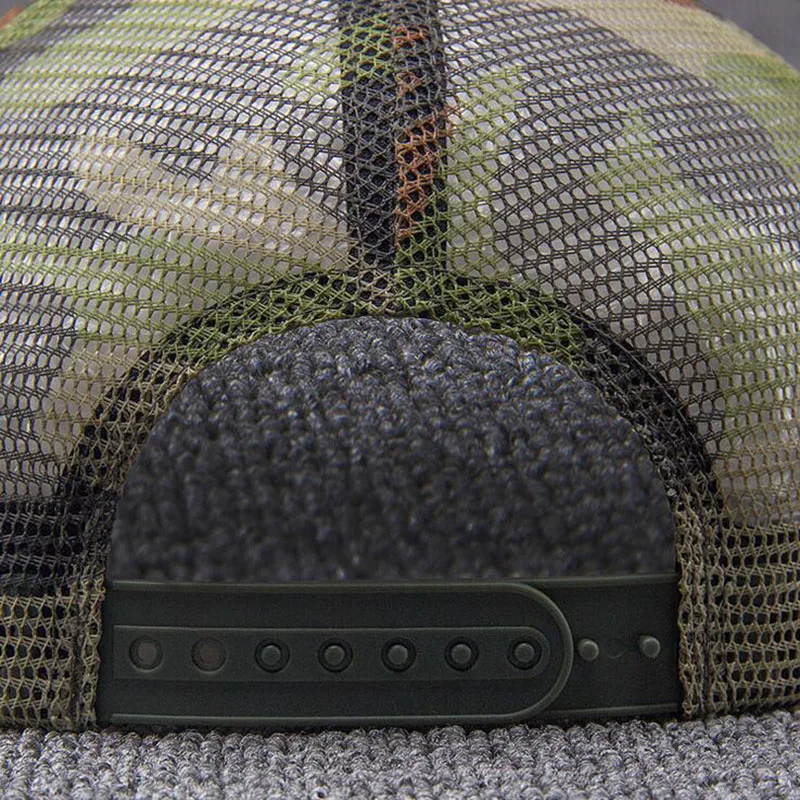 Новинка 2017 года стильное Высокое качество сетки камуфляж Snapback шляпа хип-хоп