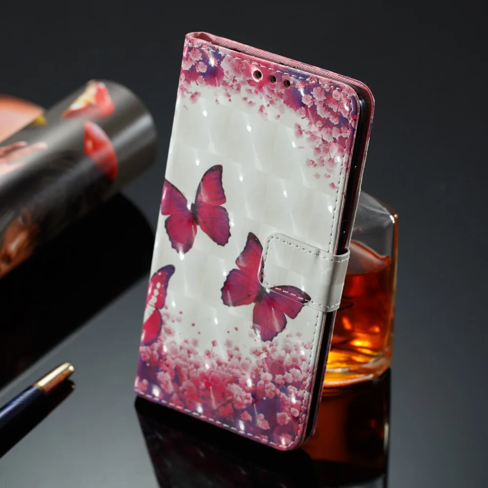 Мягкий силиконовый чехол из искусственной кожи с 3D рисунком для Xiaomi Redmi Note5A