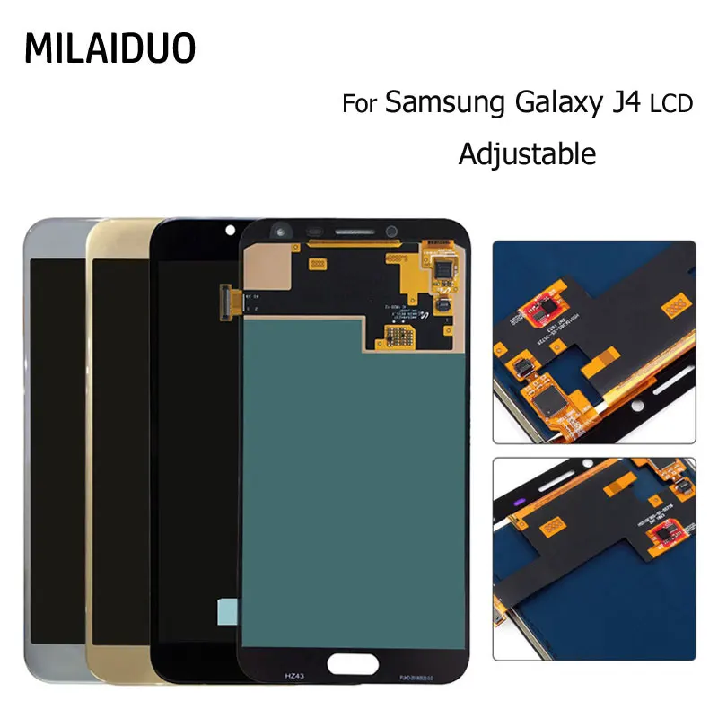 ЖК-дисплей для Samsung Galaxy J4 J400 SM-J400F J400G J400DS сенсорный экран дигитайзер Датчик Стекло