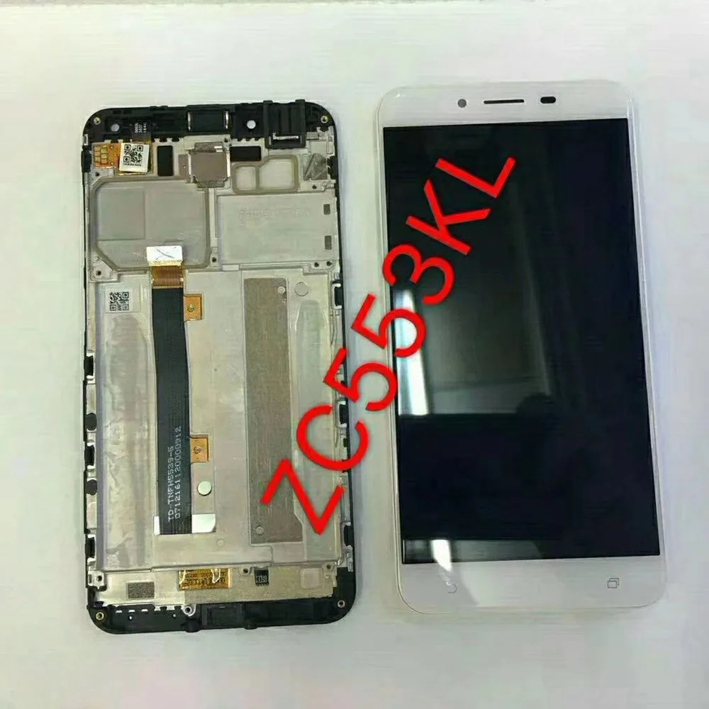 Сенсорный экран 5,5 дюйма 1920x1080 с дигитайзером, сенсорный стеклянный ЖК-дисплей, монитор в сборе с рамкой для Asus ZenFone 3 Max ZC553KL