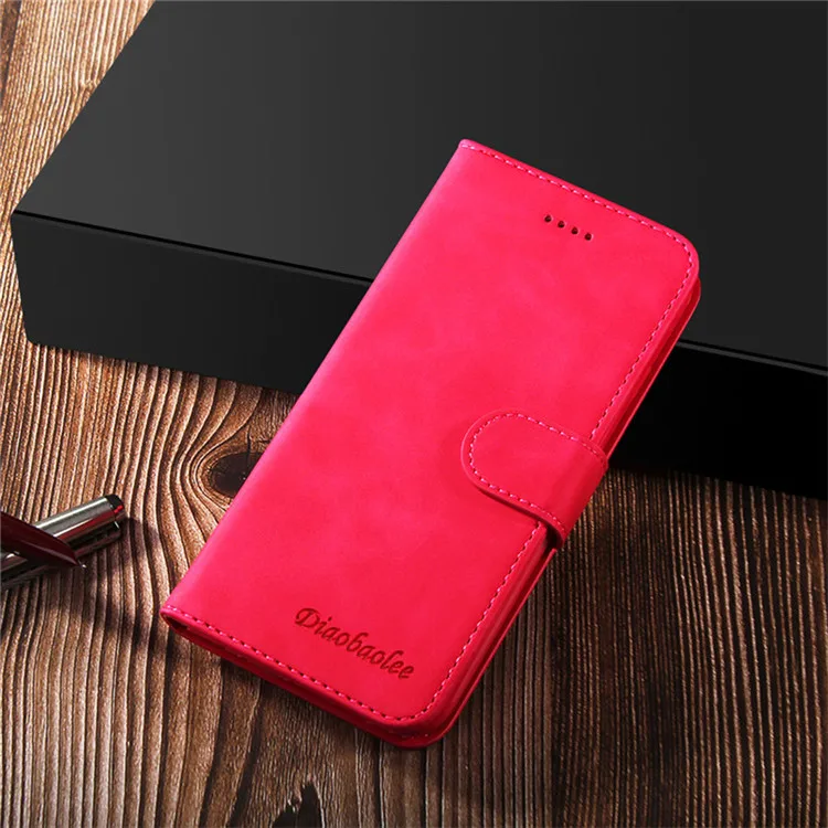 Красный Роскошный кожаный флип-чехол для huawei mate 20 Lite, чехол для huawei mate 20 Pro mate 20, чехол для телефона, кошелек, чехол - Цвет: Красный