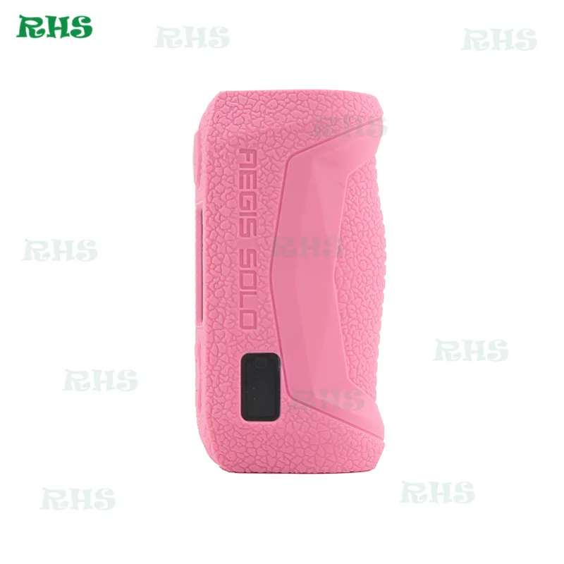 pink RHS Новые товары для дома силиконовый защитный чехол для GeekVape Aegis Solo 100W 13 цветов - Цвет: pink