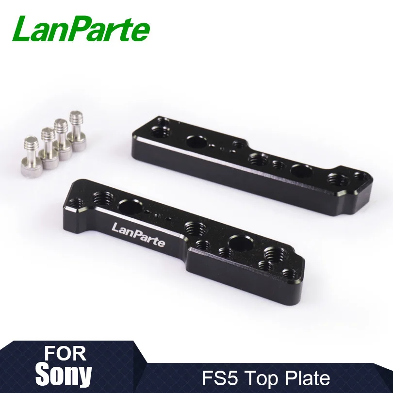 Lanparte FS5 Mark II верхняя пластина для камеры Sony с резьбовым отверстием 1/4 дюйма 3/8