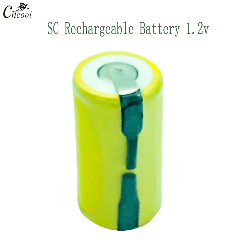 High Quality 4 Pcs/otT SC battery 1800mAh rechargeable Sub C 22420 with an Extension Cord Processed into Tools Battery Pack | Электроника