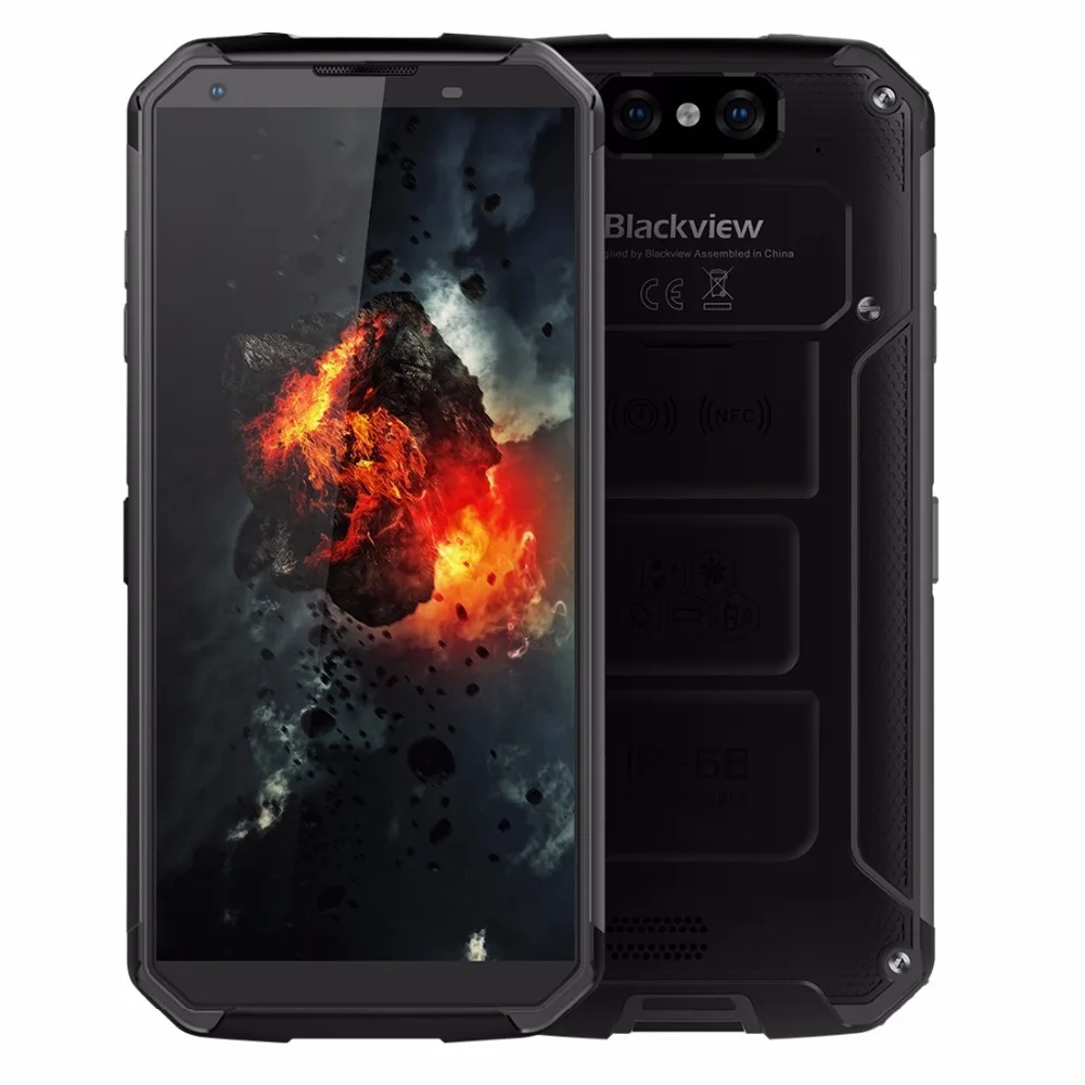 Blackview BV9500 Pro водонепроницаемый ударопрочный мобильный телефон Android 8,1 10000 мАч 6 ГБ+ 128 ГБ MT6763T Восьмиядерный FHD NFC 4G смартфон