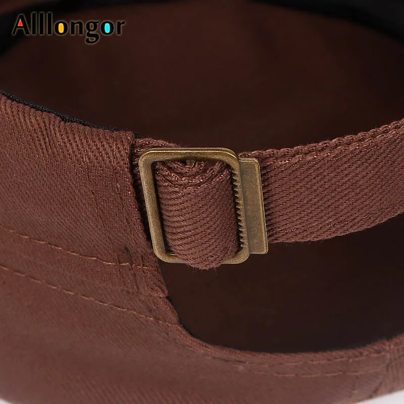 Мужская шляпа в стиле милитари черная однотонная темно-синего цвета для лета 2019 |