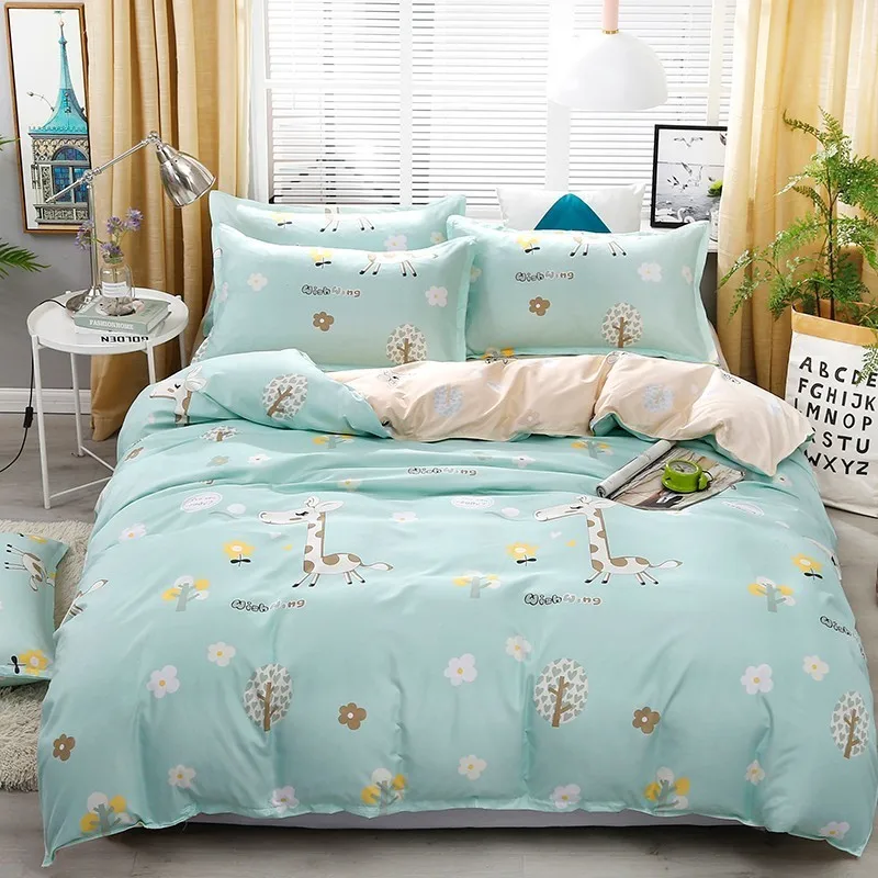 Комплект постельного белья Solstice мультяшное одеяло с морковкой Королевский