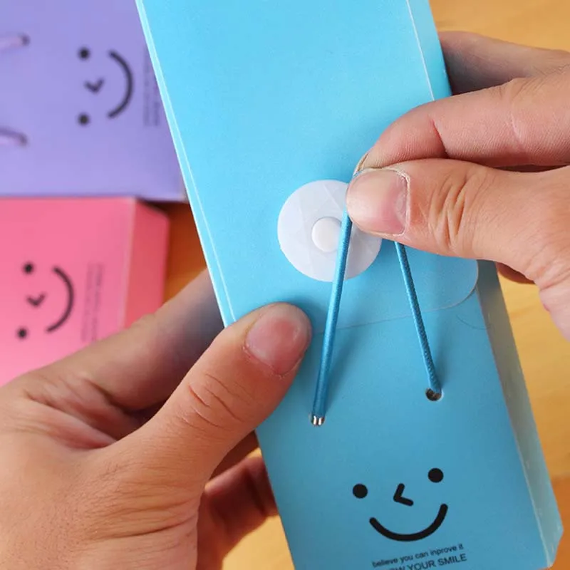 Чехлы-карандаши Smile с эффектом пуш-ап конфетные цвета ПВХ чехлы-карандаши для