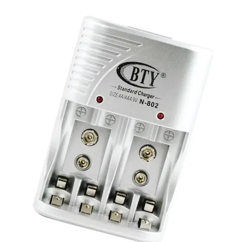 Зарядное устройство BTY N-802 Smart AA AAA + Перезаряжаемая Ni-MH батарея 8x1 2 в 1350 серии 350 мАч