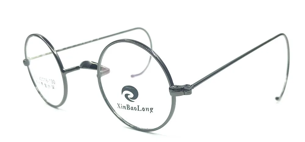 Vintage Antique Round Wire Rim Eyeglass Frames Full Rim Ear Hooks Myopia Rx able Glasses Brand New Good Quality