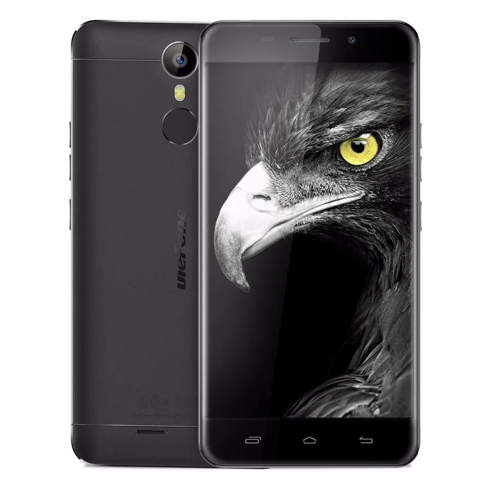 Ulefone Metal 4 г телефон 5 дюймов HD IPS MTK6753 Octa core Android 6.0 3 ГБ Оперативная память 16