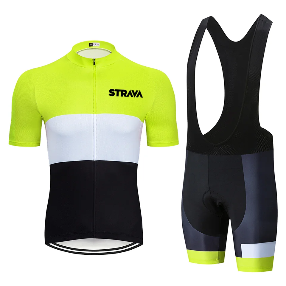 10 Лето Strava Велоспорт Джерси комплект с коротким рукавом Майо Ropa Ciclismo Форма велосипед Быстросохнущий Цикл MTB Одежда - Цвет: 10